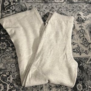 H&M cream knit pants